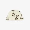 Panda Baby Beanie Offwhite