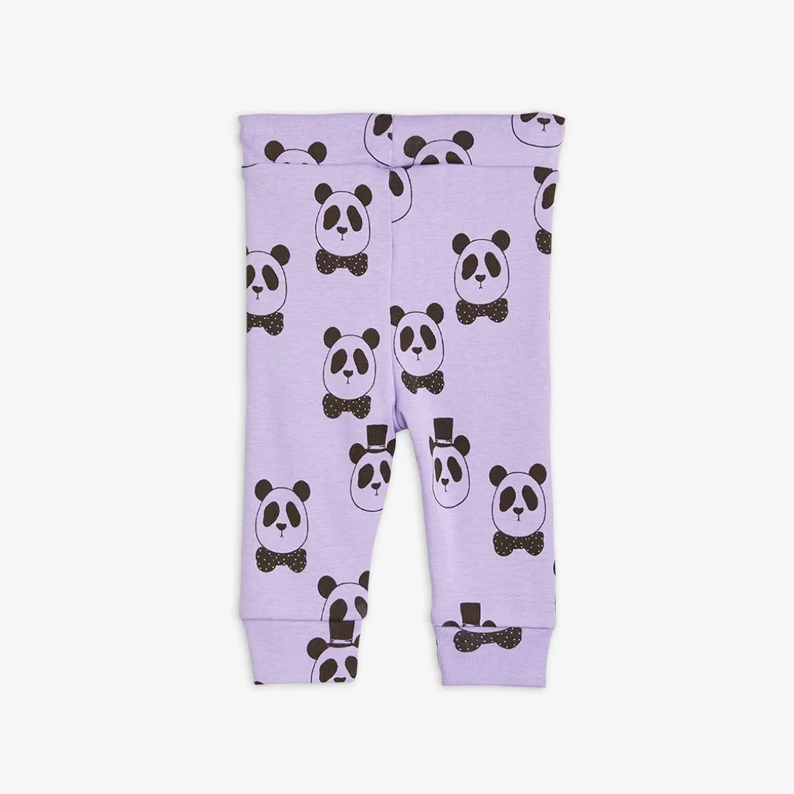 Panda Leggings Nyfödd Lila
