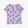 Panda T-shirt Lila