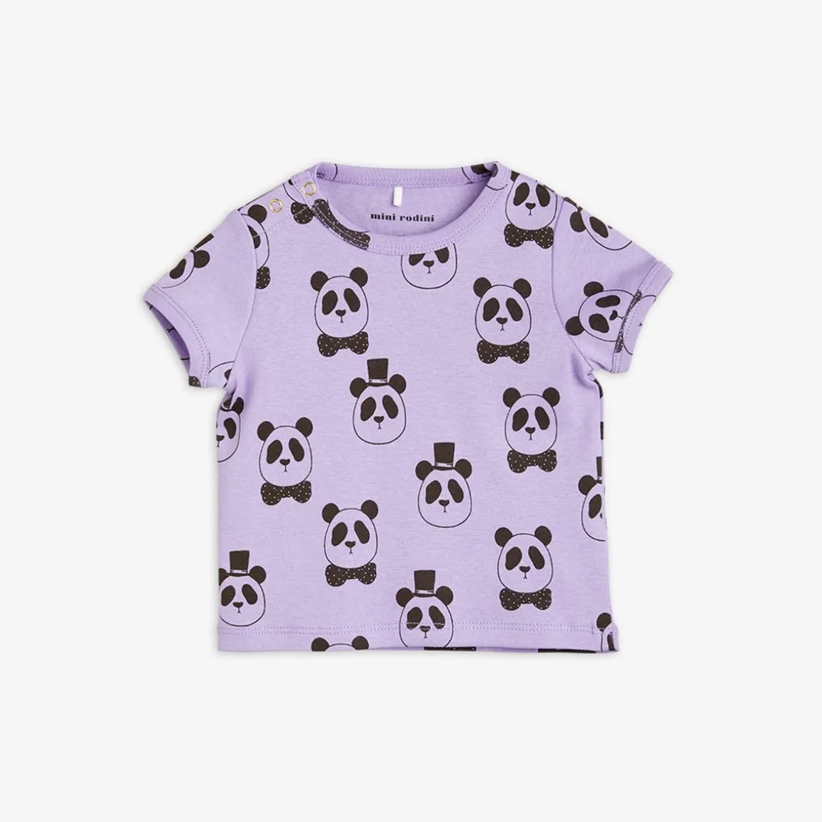 Panda T-shirt Lila