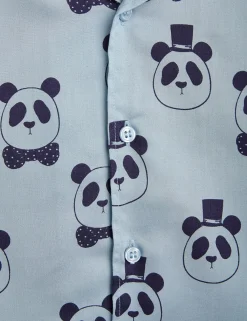 Panda Vävd Skjorta