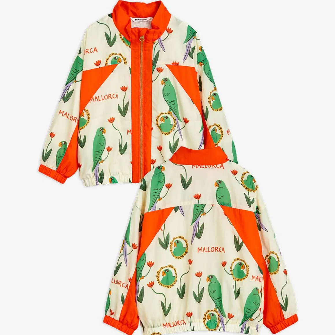 Parrots Track Jacket i Nylon