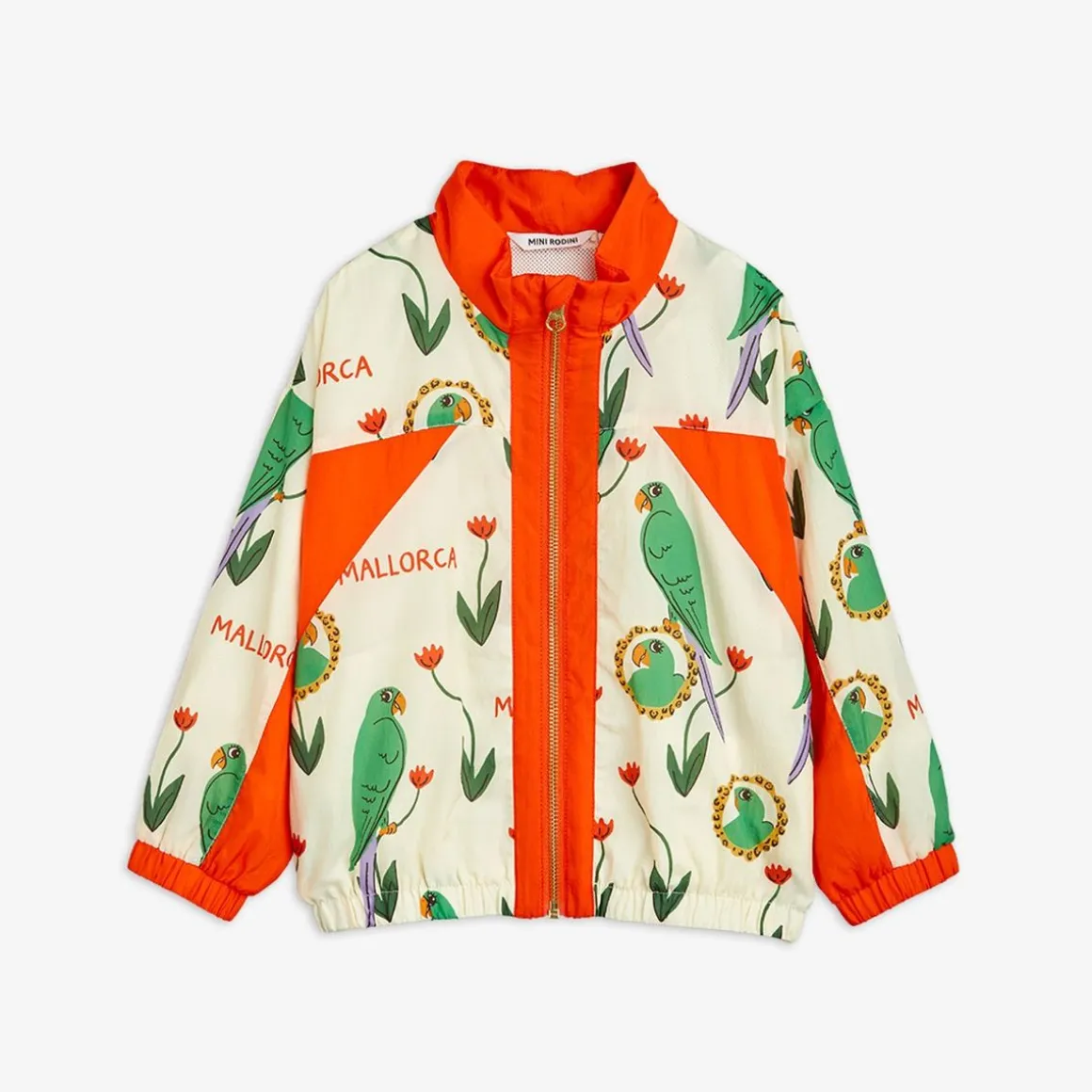 Parrots Track Jacket i Nylon
