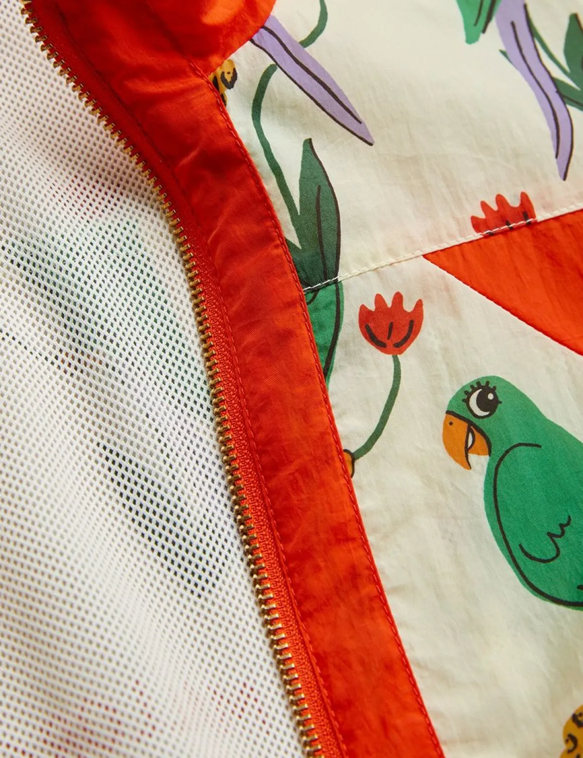 Parrots Track Jacket i Nylon