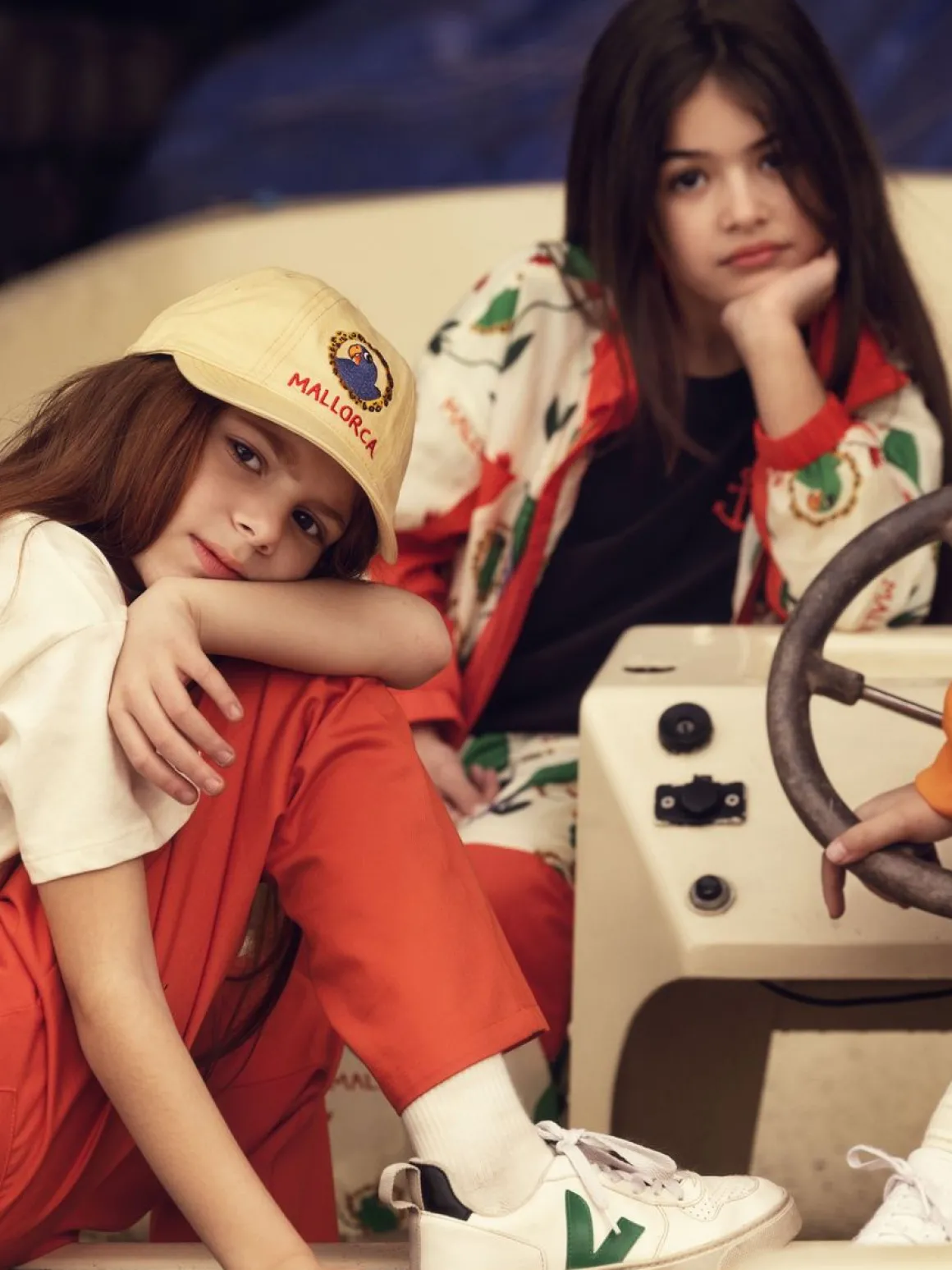 Parrots Track Jacket i Nylon