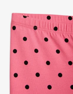Polka Dot Leggings Rosa