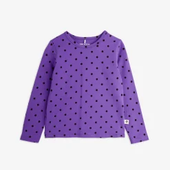 Polka Dot Långärmad T-shirt