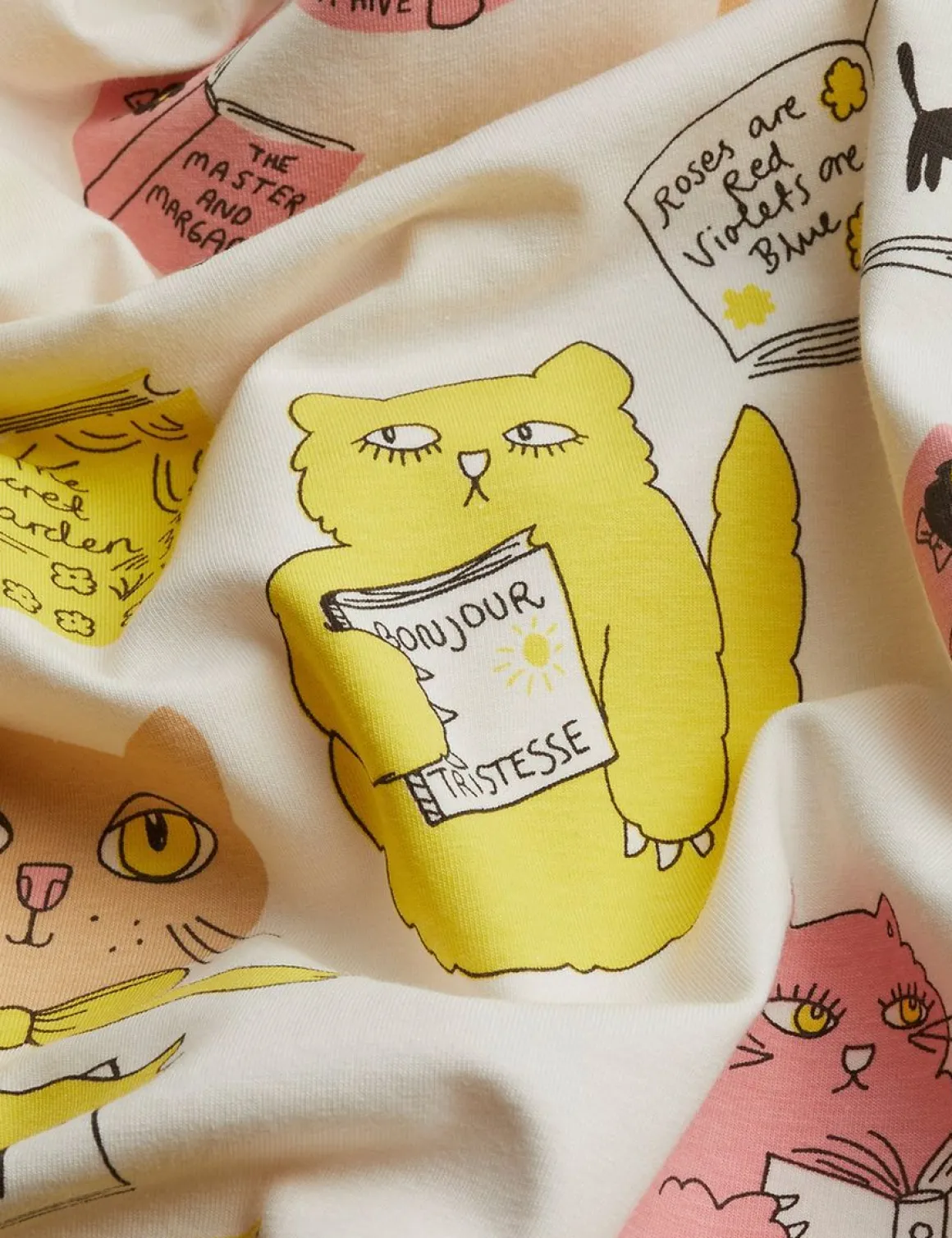 Reading Cats Leggings