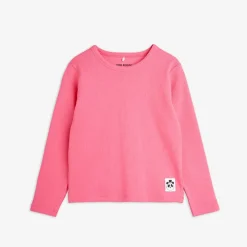 Ribbad Långärmad T-shirt