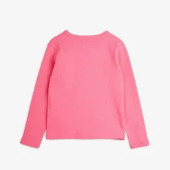 Ribbad Långärmad T-shirt