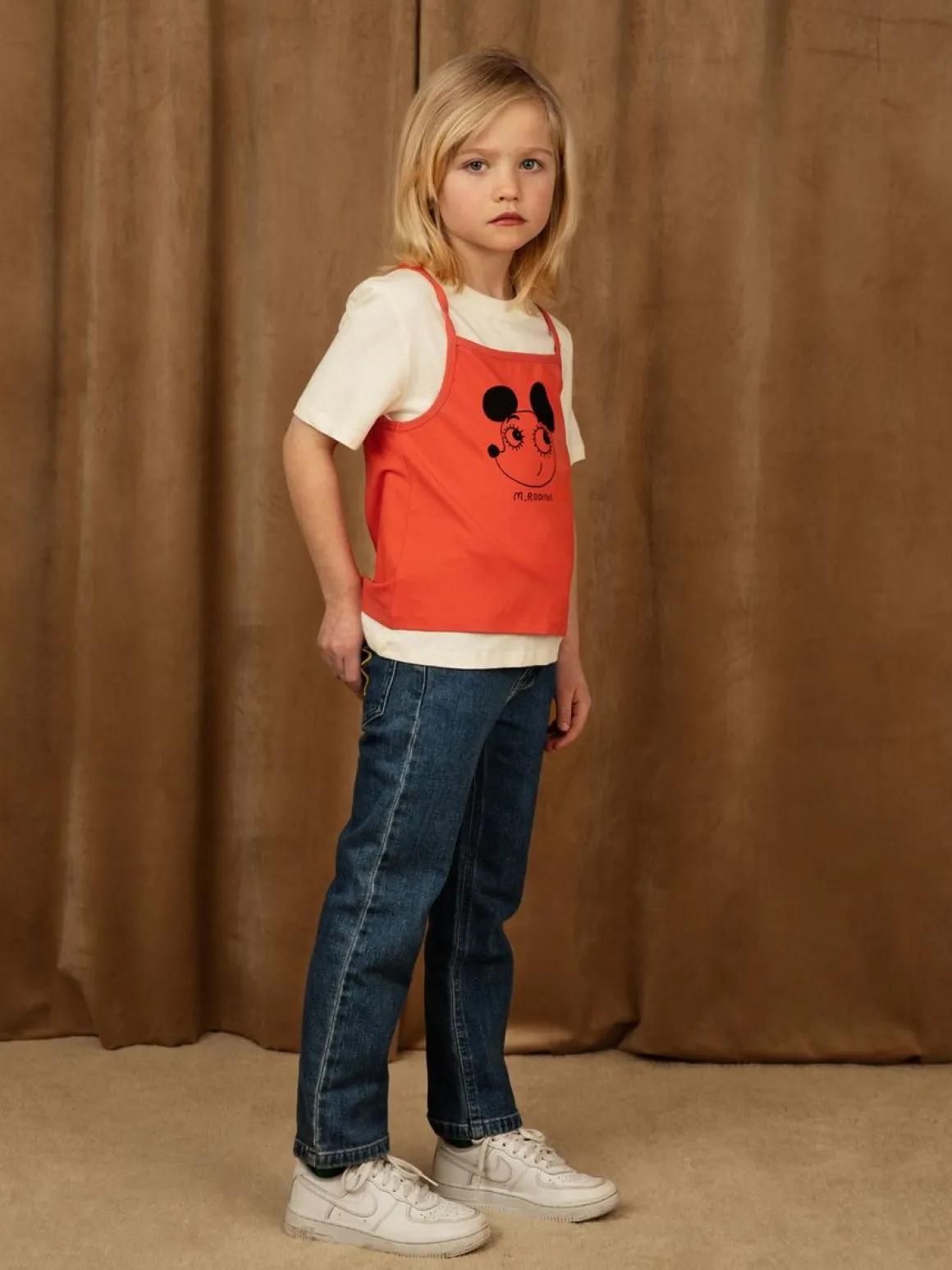 Ritzratz T-Shirt med Linne