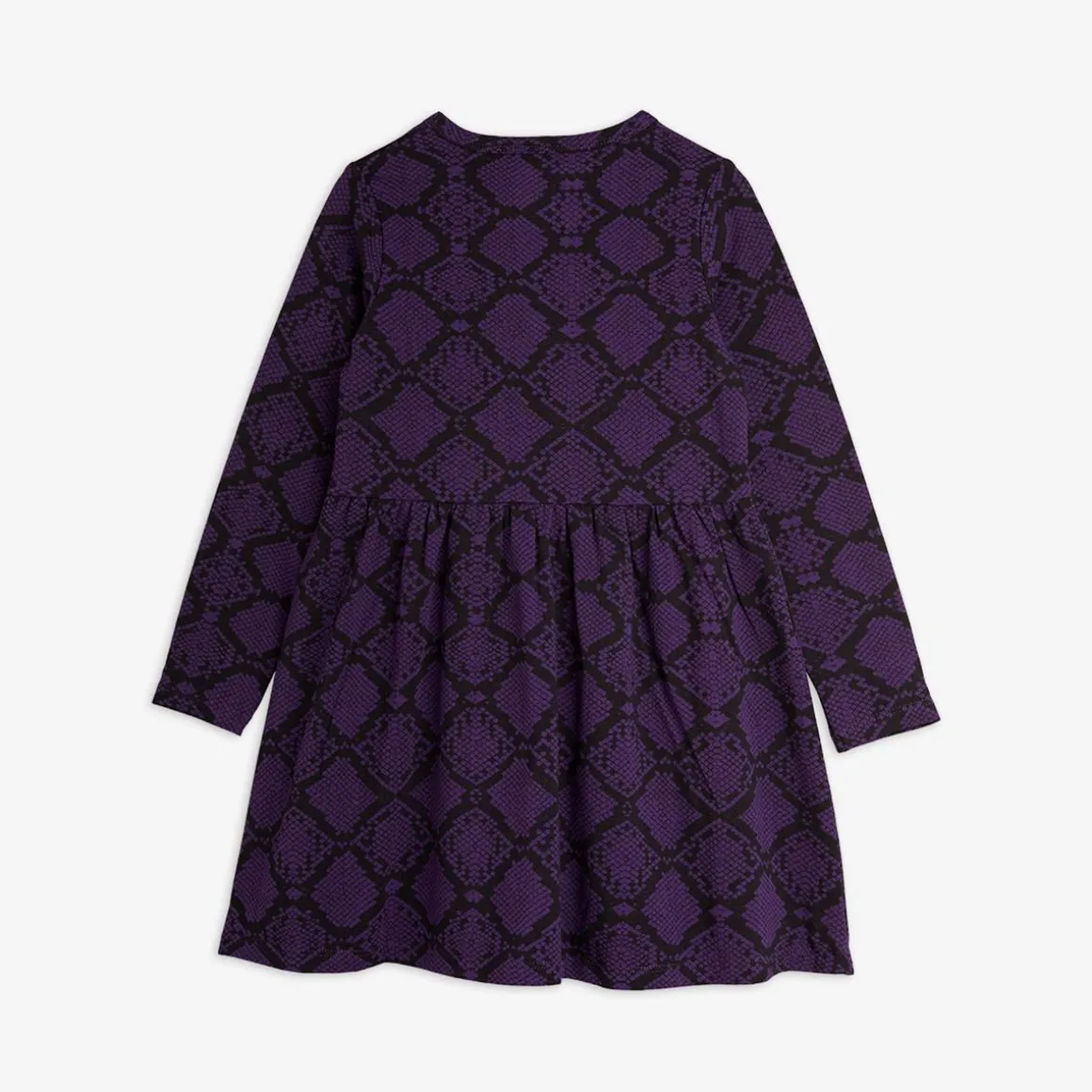 Snakeskin Klänning Lila
