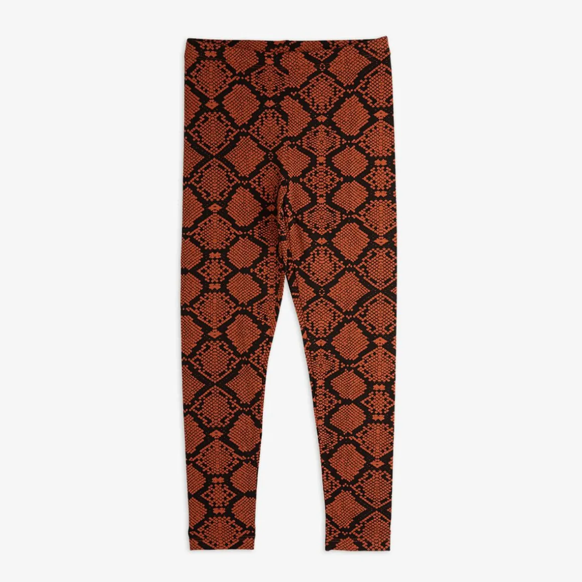 Snakeskin Leggings Brun