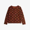Snakeskin Långärmad T-shirt Brun
