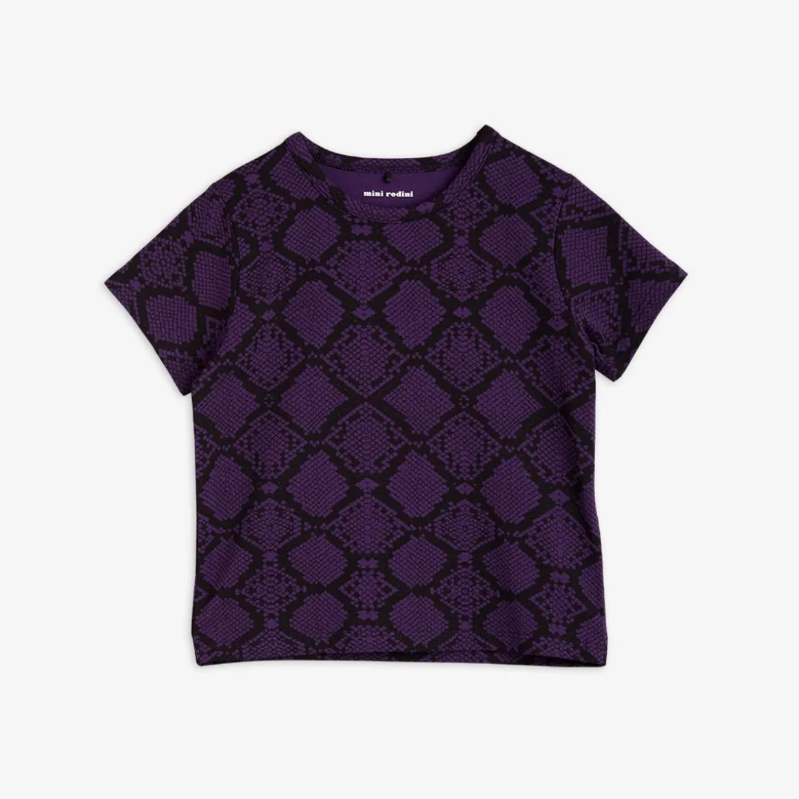 Snakeskin T-shirt Lila