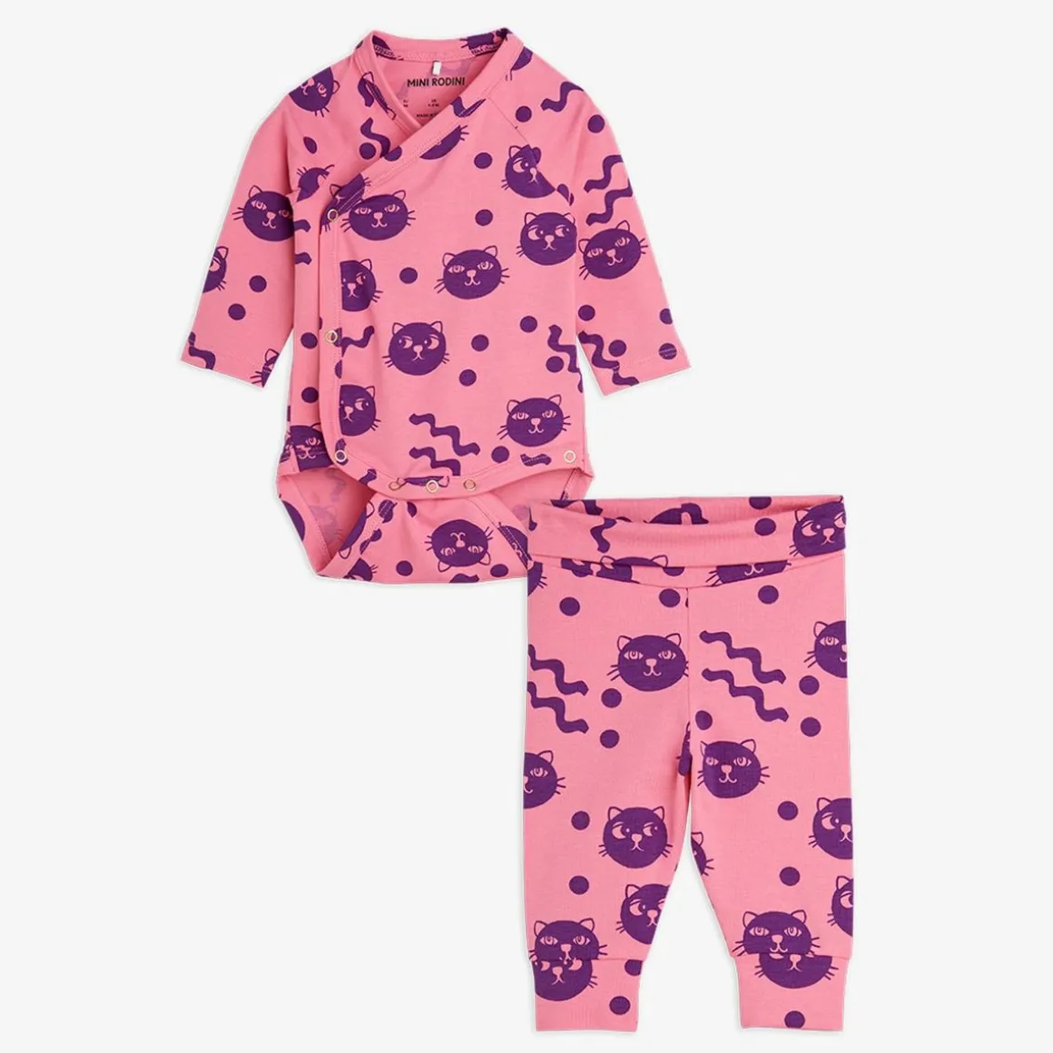 Squiggly Cats Baby Set