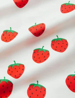 Strawberries Enkelt Påslakanset
