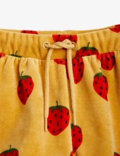 Strawberries Velour Shorts