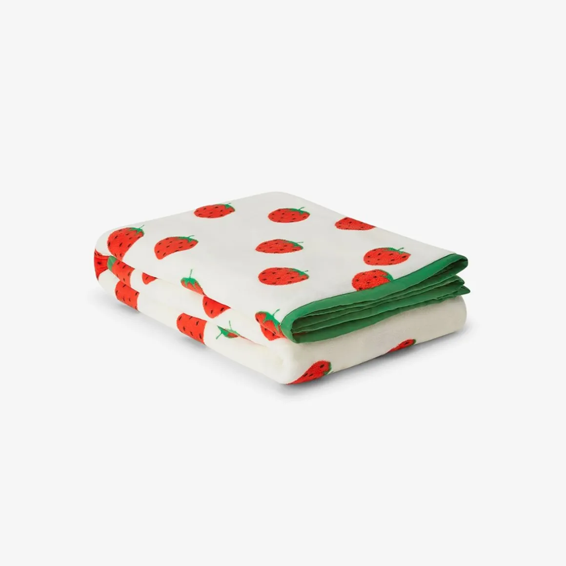 Strawberries Överkast i fleece