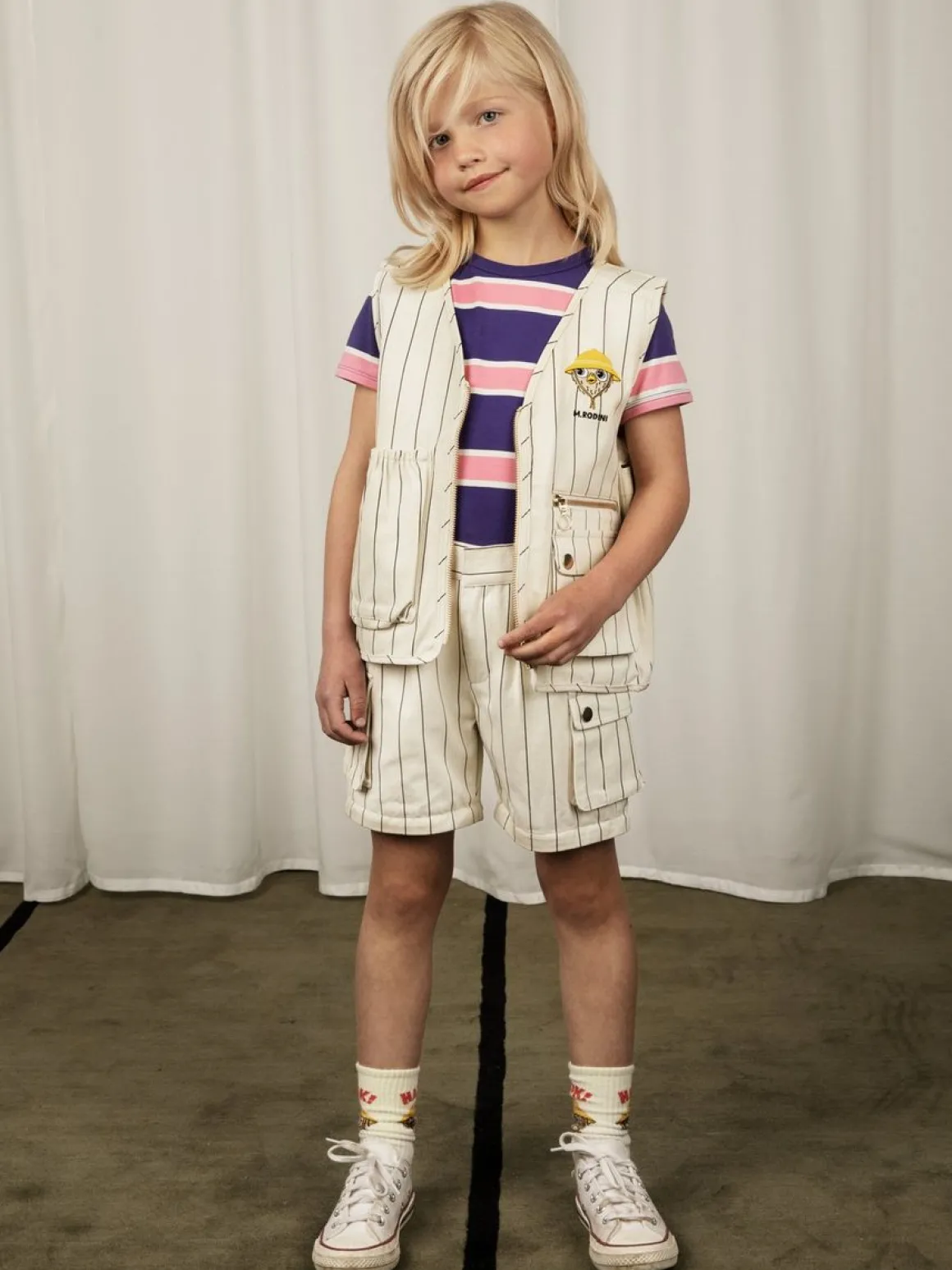 Stripe Cargobyxor