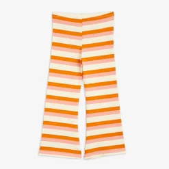 Stripe Utsvängda Byxor