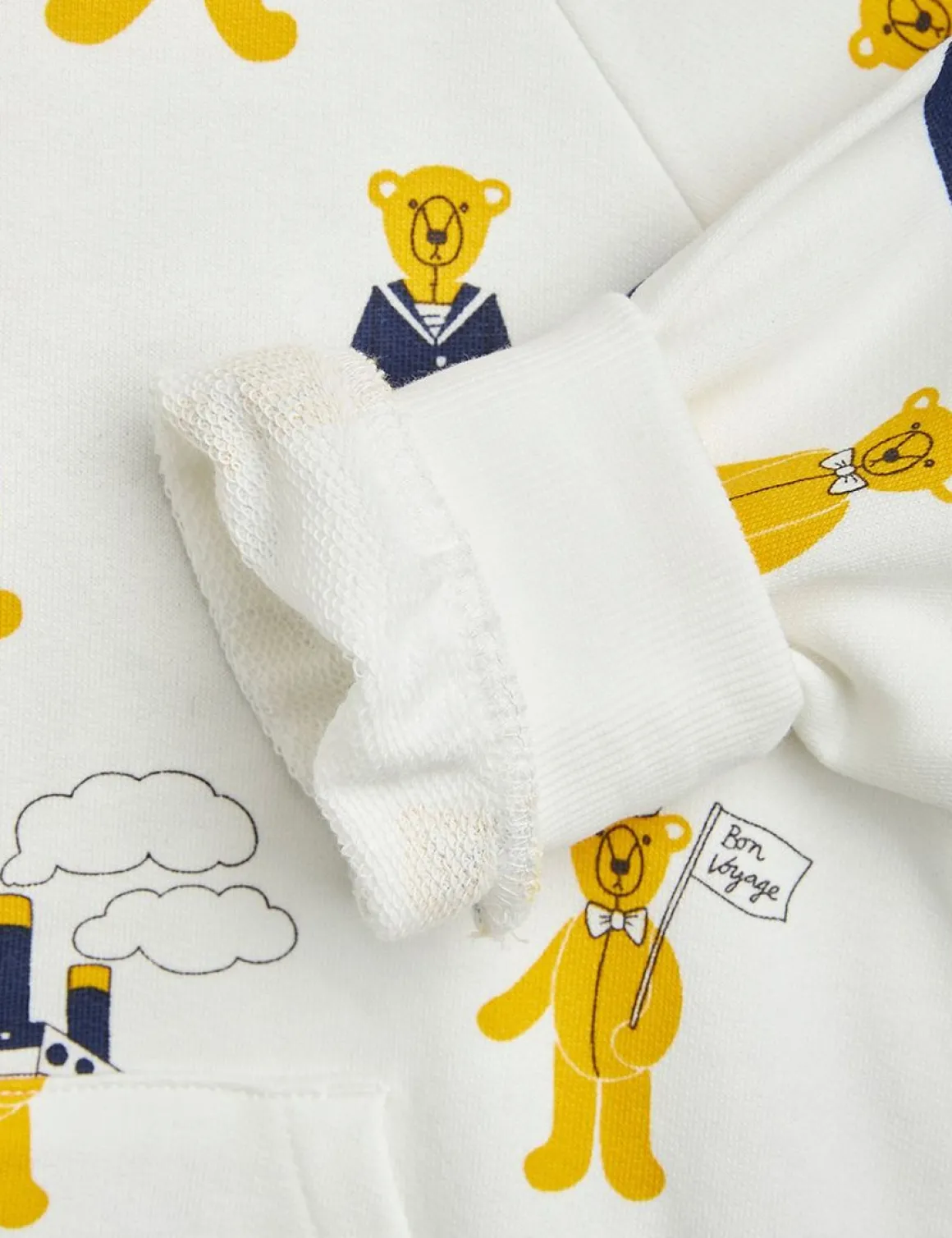 Teddybears Hoodie med Dragkedja