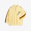Tennis Broderad Half Zip Sweatshirt