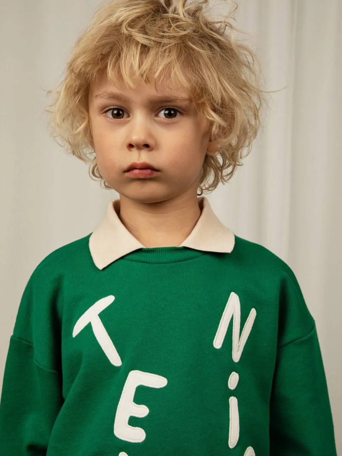 Tennis Sweatshirt med Krage
