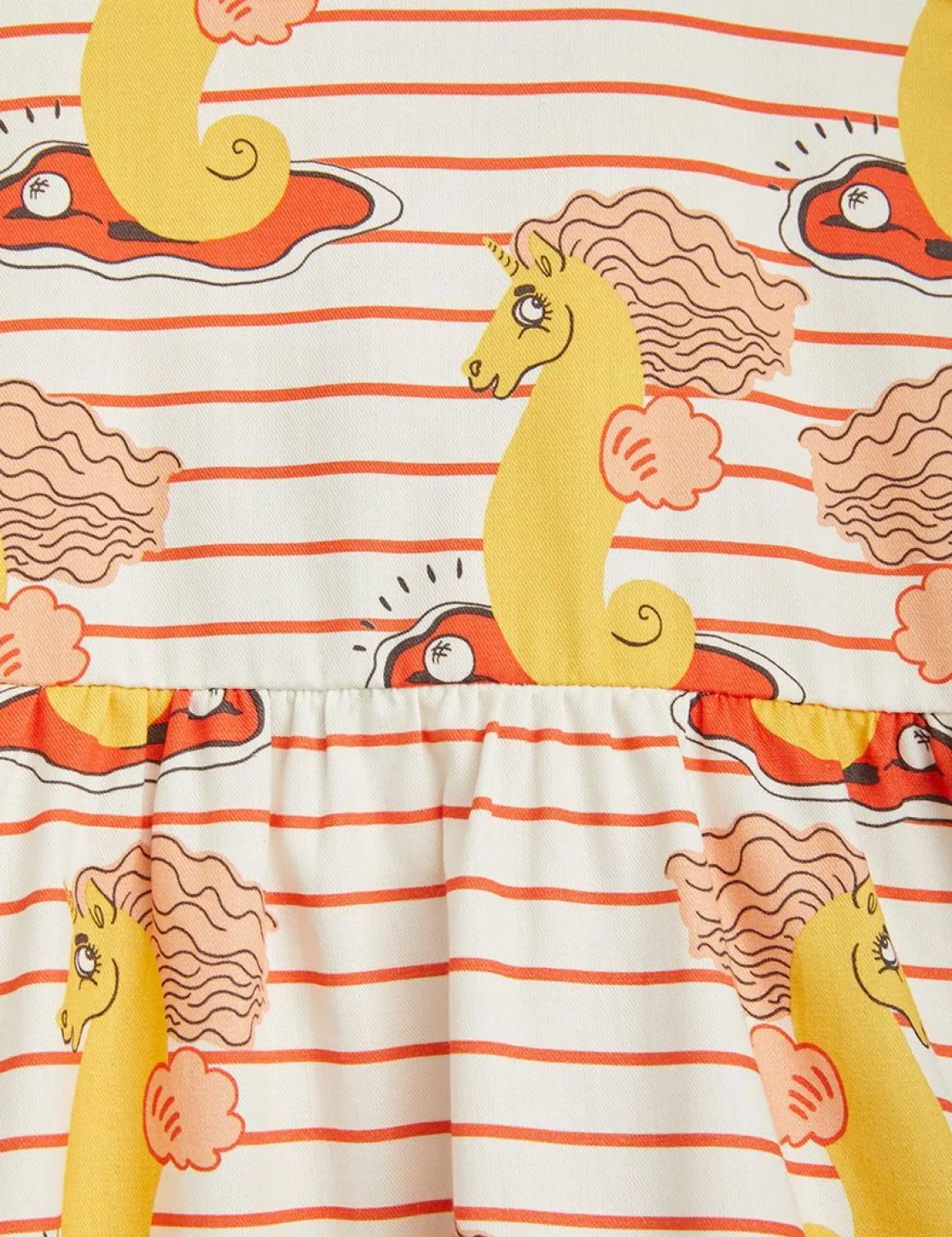 Unicorn Seahorse Vävd Klänning