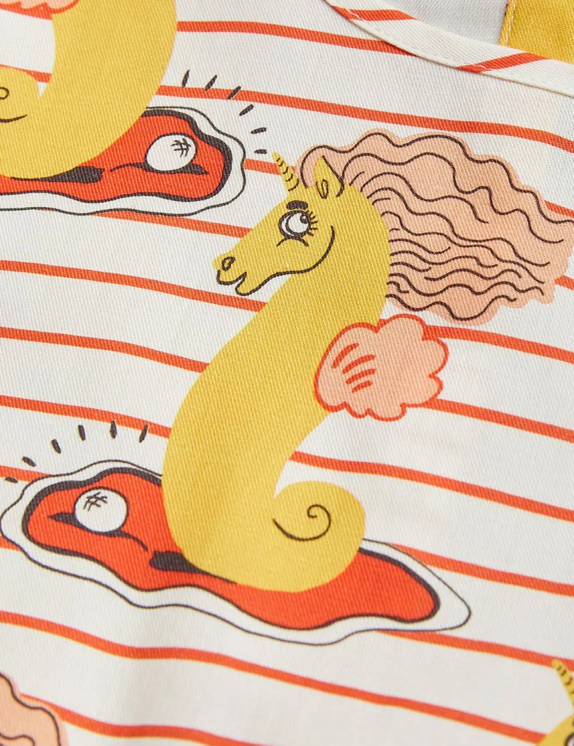 Unicorn Seahorse Vävd Klänning