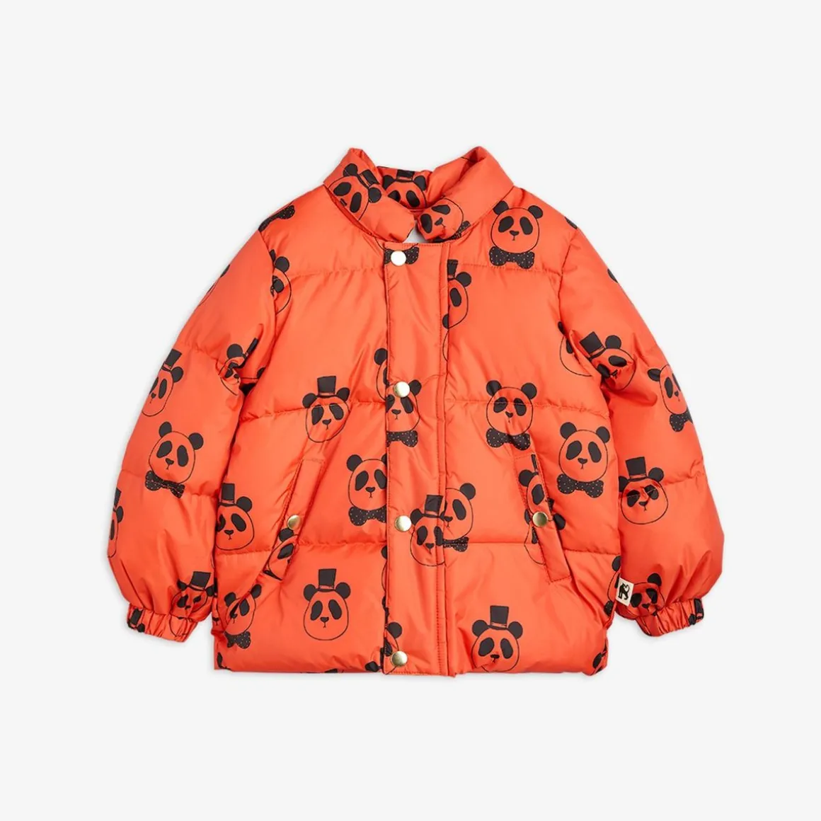 Upcyclad Panda Puffjacka