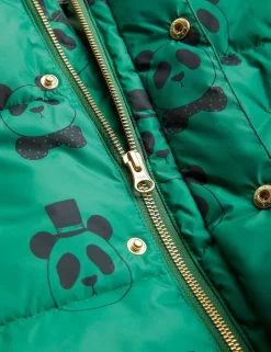 Upcyclad Panda Puffjacka
